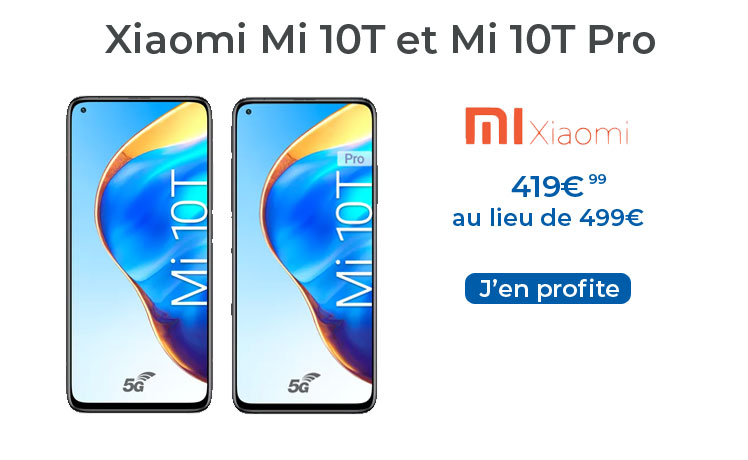 Le smartphone Xiaomi Mi 10T Pro est disponible à partir d’aujourd’hui