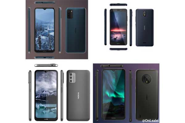 Les photos de 4 nouveaux smartphones d’entrée de gamme de la marque Nokia dévoilées