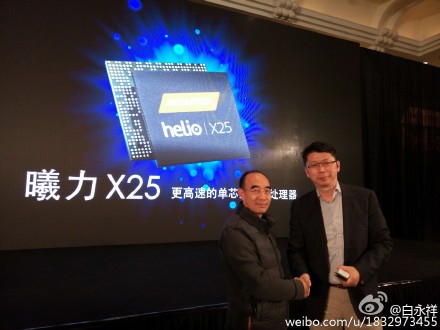 MediaTek dévoile un nouveau Helio : le X25