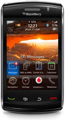 BlackBerry dévoile le Storm2 (9520)