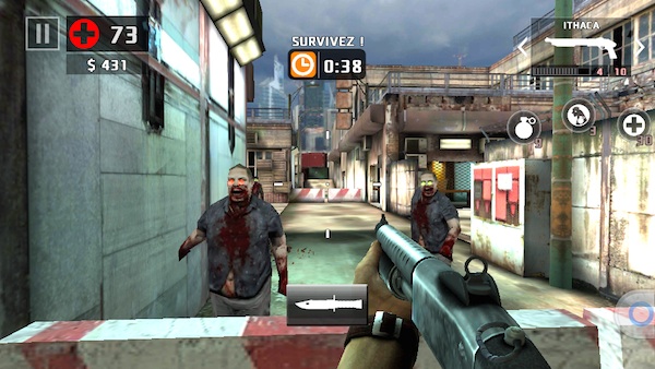 Dead Trigger 2 sur Andy 6