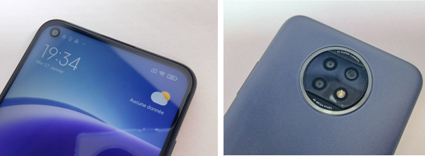 Détail photo du Xiaomi Redmi Note 9T 5G