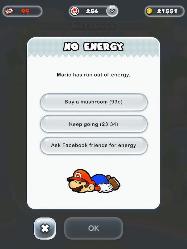 Super Mario Run : à quoi ressemblerait-il s’il était vraiment freemium ?