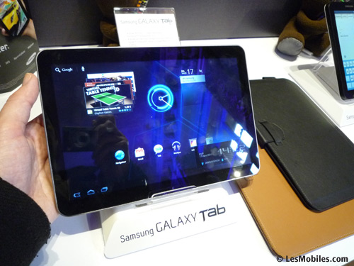Samsung Galaxy Tab 10.1 début avril en exclu chez SFR