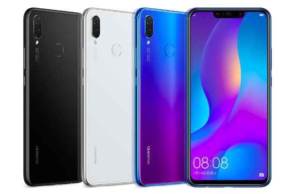 Huawei officialise le Nova 3i