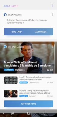 Samsung Galaxy J6 interface