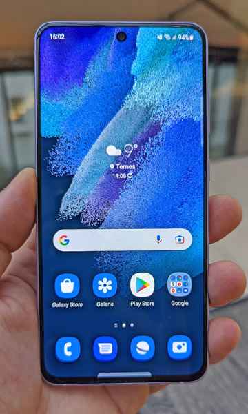 Design du Samsung Galaxy S21 FE