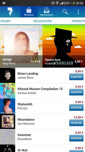 HTC One Max multimédia