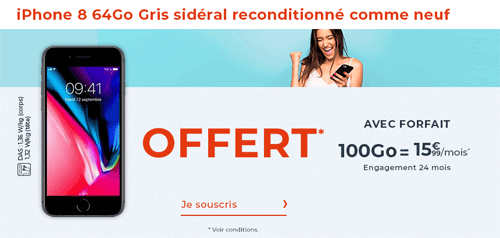 iphoe 8 offert cdiscount mobile