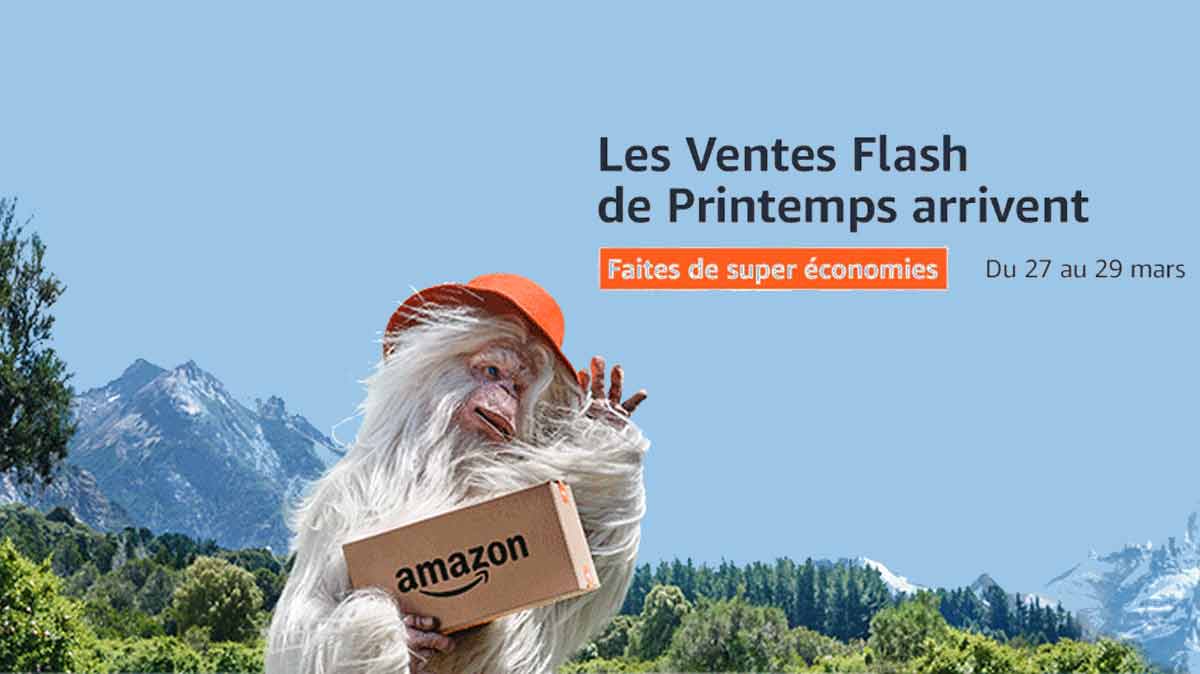 Amazon Ventes Flash de Printemps : 54 heures de folie commerciale à ne surtout pas rater !