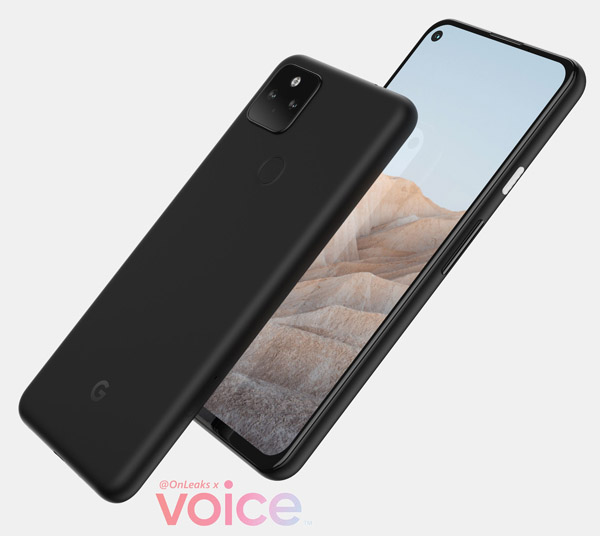 Le futur Google Pixel 5a en image