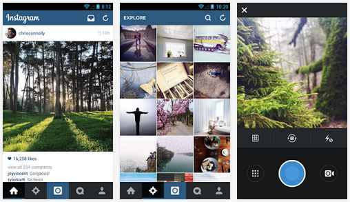 Instagram met à jour ses applications Android et iOS