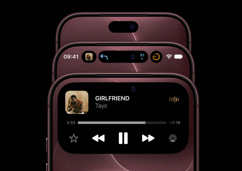 dynamic_island_Apple iPhone 18 Pro et iPhone 18 Pro Max interface