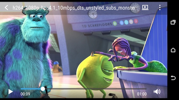 HTC One A9 multimedia