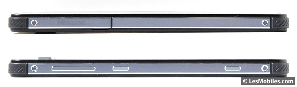 Hisence C20 : gauche/droite