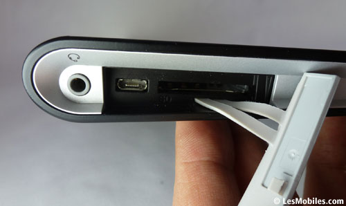 Sony Tablet S : connecteur