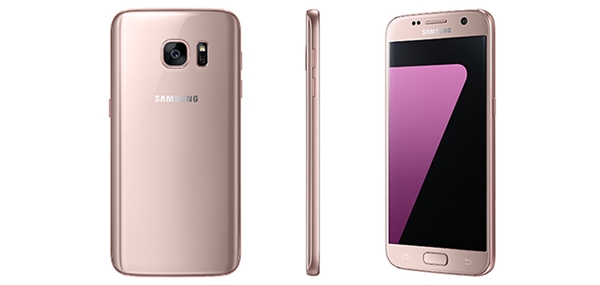 Samsung lance des versions Pink Gold des Galaxy S7