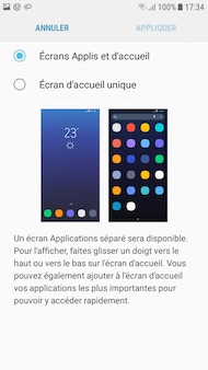 Samsung Galaxy J5 (2017) interface