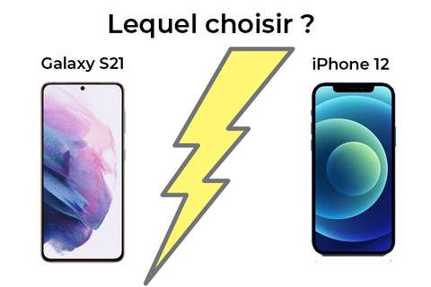 Apple iPhone 12 contre Samsung Galaxy S21 : lequel est le meilleur ?