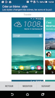 HTC One M9 interface