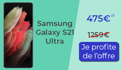 Samsung Galaxy S21 Ultra promotion soldes