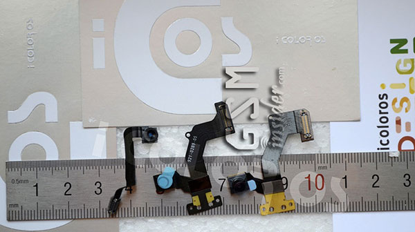 Composants iPhone 5S comparés avec iPhone 5 et 4S