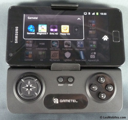 Test Gametel manette Bluetooth iPhone et les Android véritable console portable