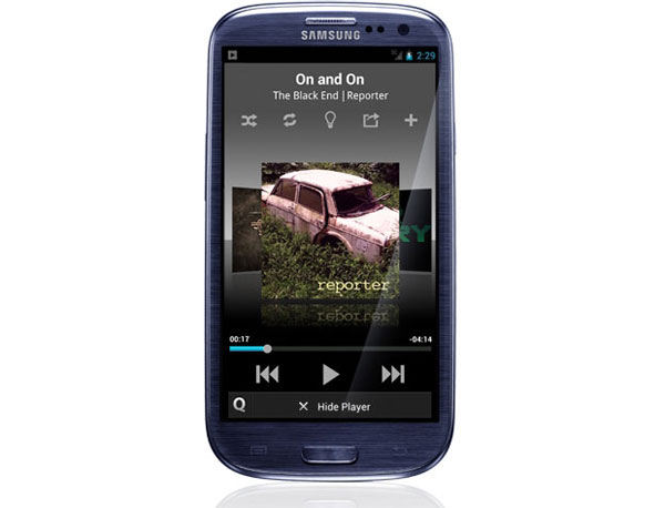 Le Samsung Galaxy S3 à l'assaut d'iTunes, de Spotify et de Google Music avec Music Hub