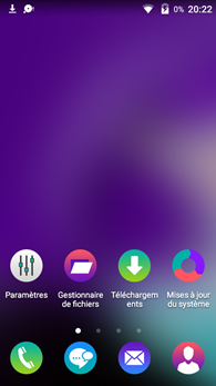 Wiko Rainbow Lite : applications Wiko