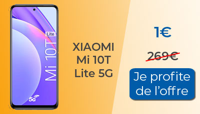 Bon plan : Xiaomi Mi 10T Lite à 1? chez SFR