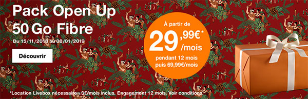 Orange Pack Open Up Fibre