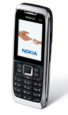 Nokia E51 : HSDPA et WiFi