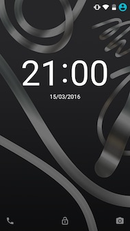 BQ Aquaris X5 interface