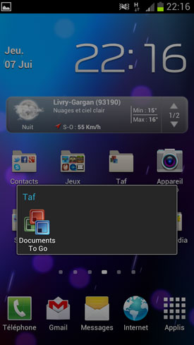  Test Samsung Galaxy S3 : système d'exploitation OS