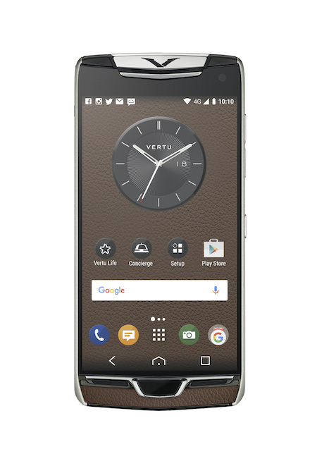 Vertu présente son nouveau smartphone : Constellation