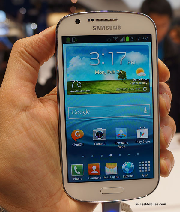 Prise en main Samsung Galaxy Express : comme un air de Galaxy S3 pour cet Android 4G (MWC 2013)