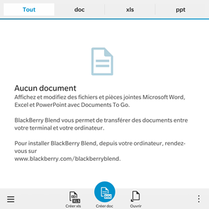 BlackBerry Passport : Docs To Go