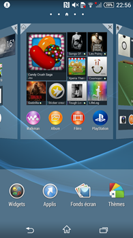 Sony Xperia Z3 : bureau