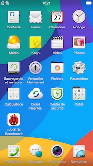 Oppo R5 interface