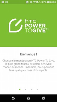 HTC Desire 626 interface