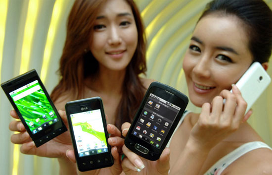 LG va étoffer sa gamme Optimus (Android)
