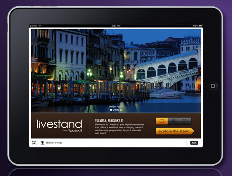 Yahoo! lance un kiosque numérique pour tablettes