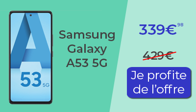 Samsung Galaxy A53 5G promotion soldes