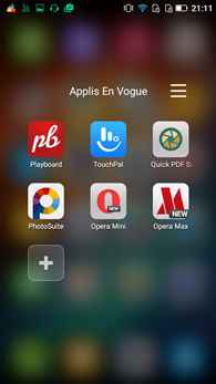 Hisence C20 : Applis en vogue
