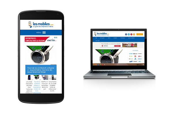 LesMobiles.com responsive