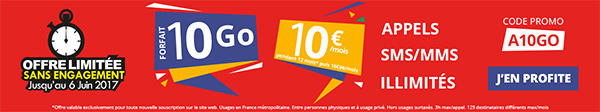 Auchan Telecom propose un forfait 10 Go sans engagement à 10 euros