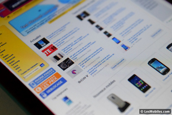 Wiko Rainbow Lite : écran