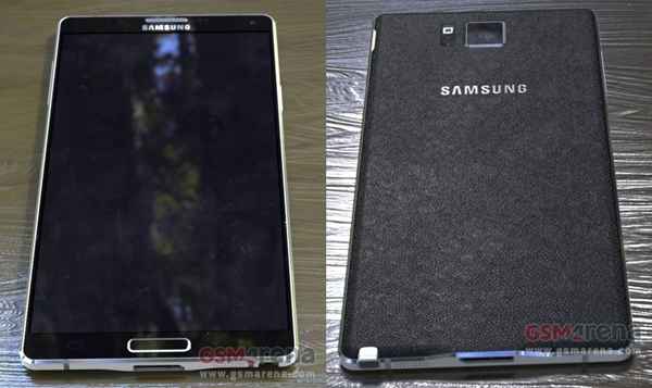 Samsung Galaxy Note 4 : les premières photos montrent une phablette avec un cadre métallique