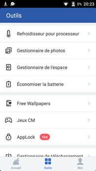 Wiko Rainbow Lite : Clean Master