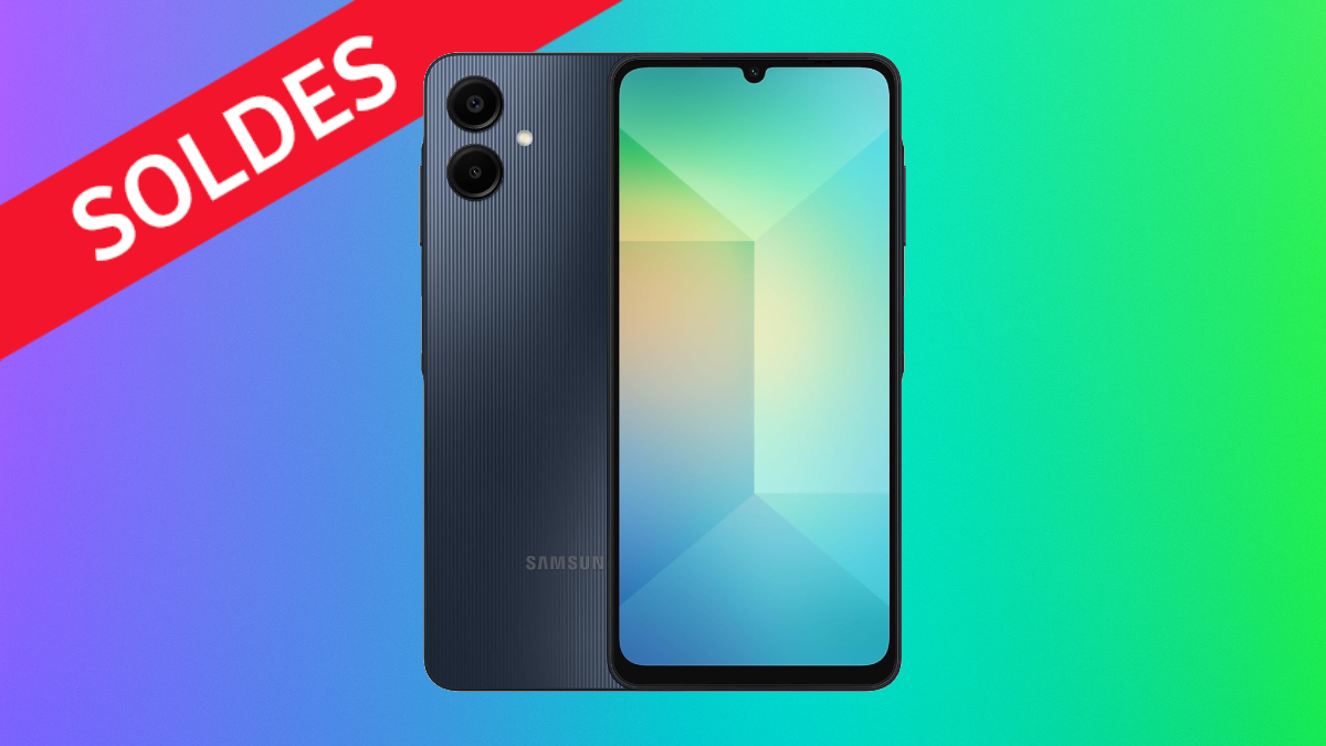 Le Samsung Galaxy A06 pour les soldes d'hiver